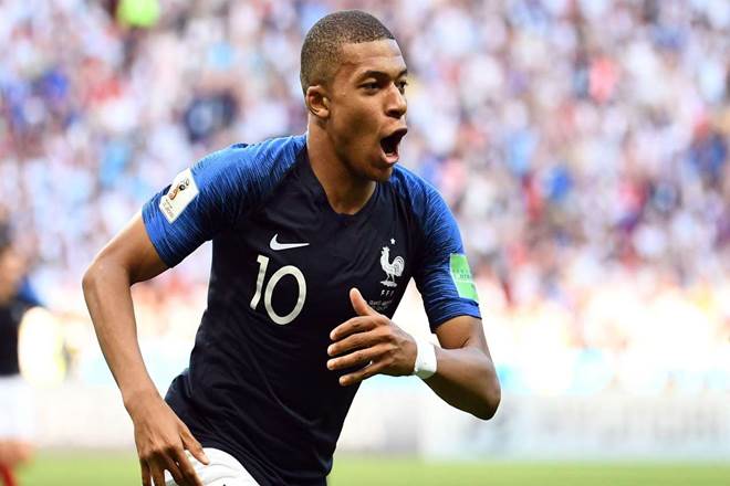 Mbappe er forbundet med fire mål